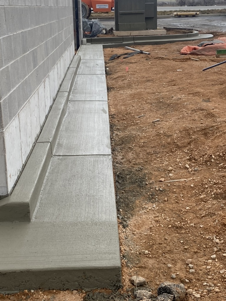 EC crew executing landscape work on site